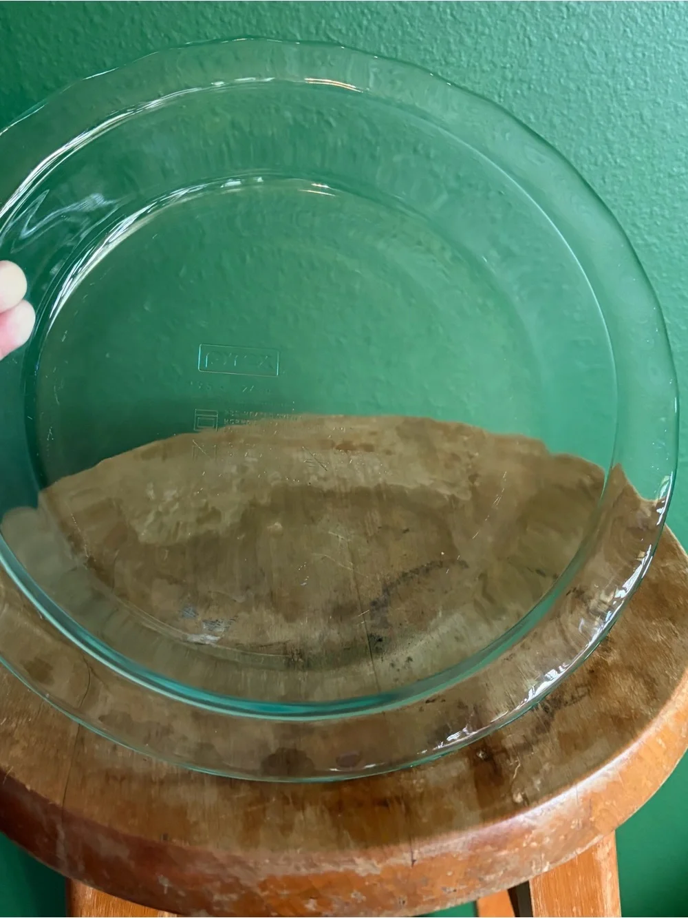 Pyrex vintage clear